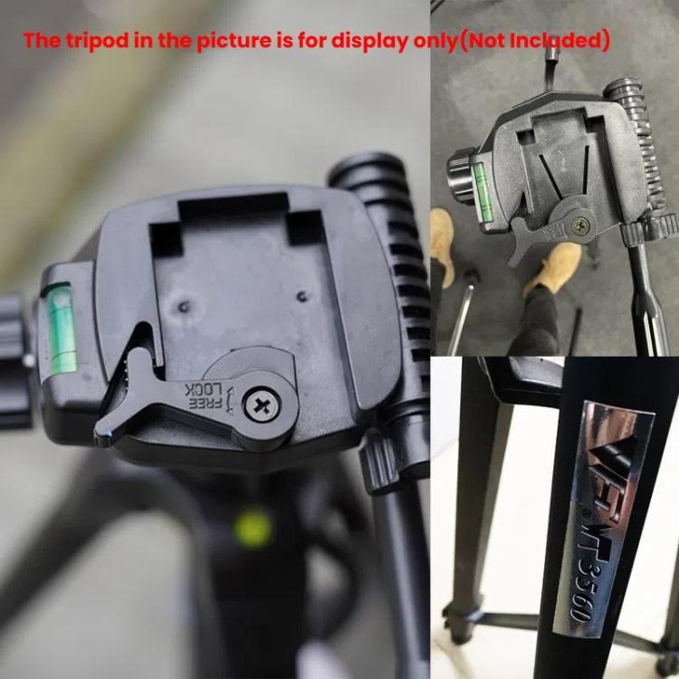 43.3mm Quick Release Plate For WeiFeng WT3560 ST3560 Tripod