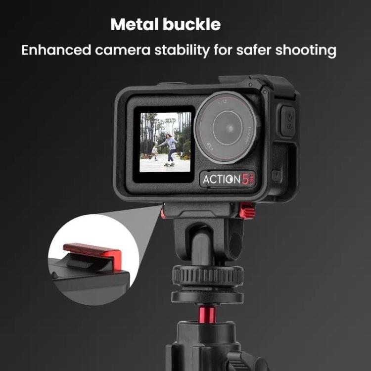 For Osmo Action 3 / 4 / 5 Pro Flymile AC5003 Magnetic Head Quick Release Base