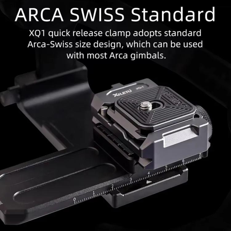 Arca Quick Release Adapter Gimbal Stabilizer Tripod Sports Quick Release Plate Stand, XILETU XQ-1, XILETU XQ-1A