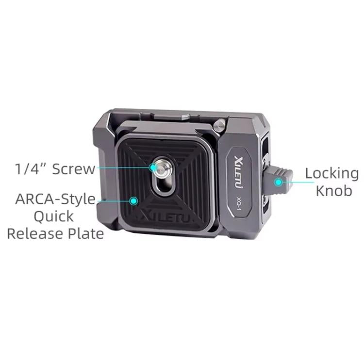 Arca Quick Release Adapter Gimbal Stabilizer Tripod Sports Quick Release Plate Stand, XILETU XQ-1, XILETU XQ-1A