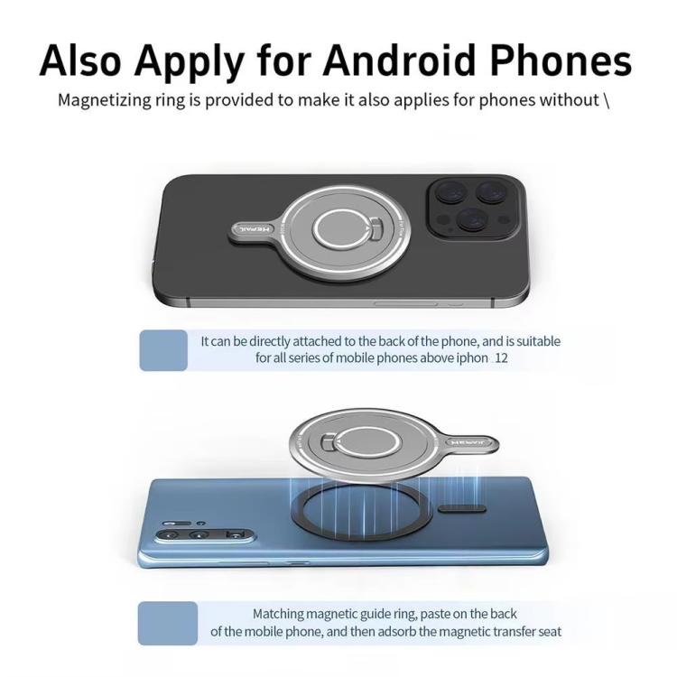 For Insta360 FLow HEPAIL MS08 Gimbal Magnet Phone Holder