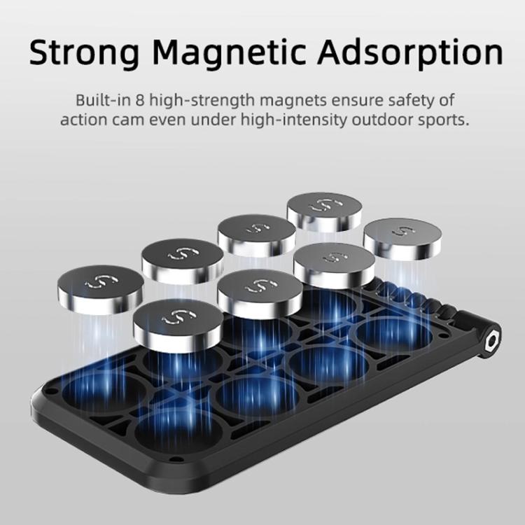 Sunnylife MJ996 Sports Camera Multi-Axis Rotating Magnetic Mount