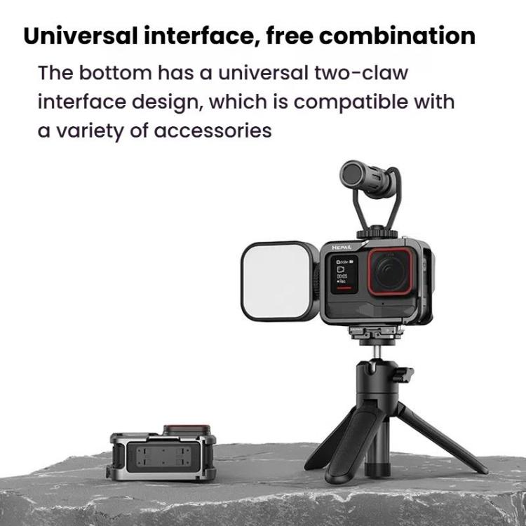 For Insta360 Ace / Ace Pro HEPAIL AC27 Metal Magnet Quick Release Base