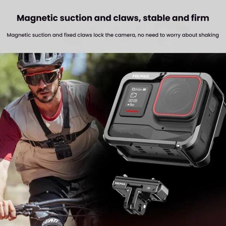 For Insta360 Ace / Ace Pro HEPAIL AC27 Metal Magnet Quick Release Base