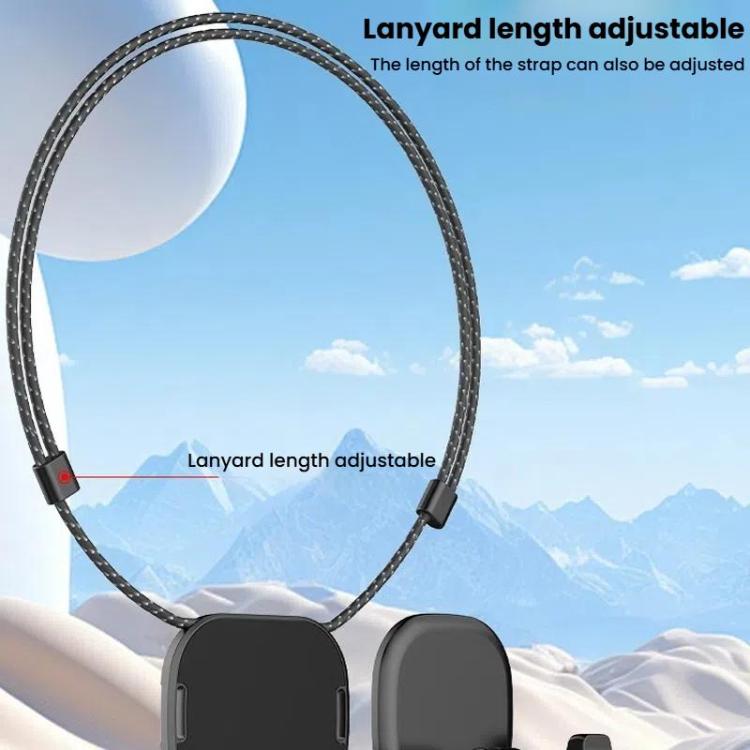 HEPAIL AC76 Action Camera Mobile Phone Magnetic Neck Strap Mount, AC76