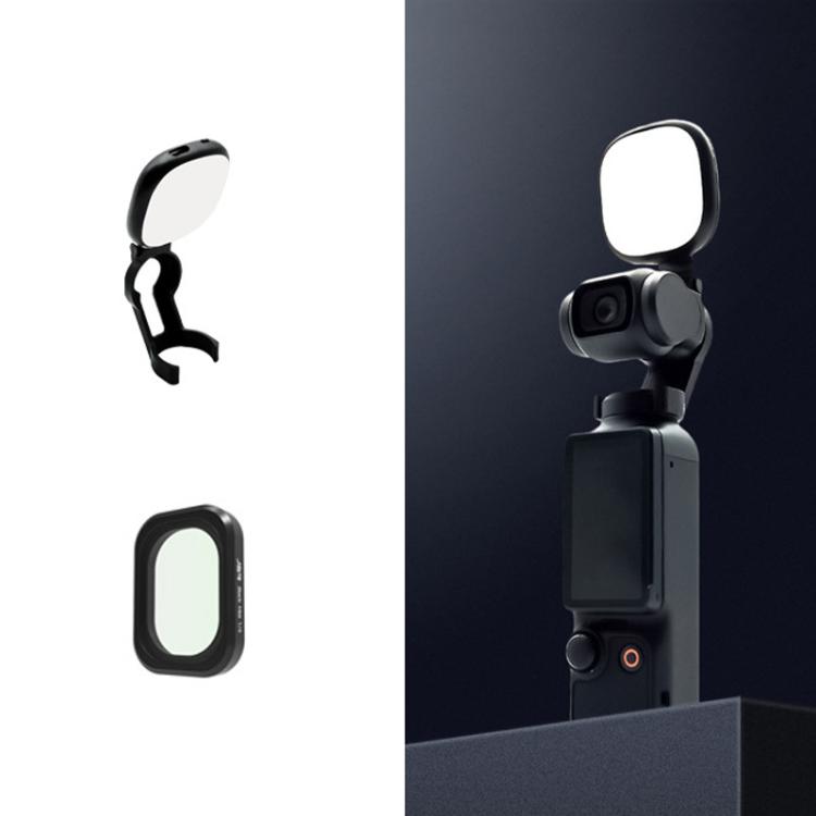 For DJI Osmo Pocket 3 JSR Fixed Frame Head Fill Light
