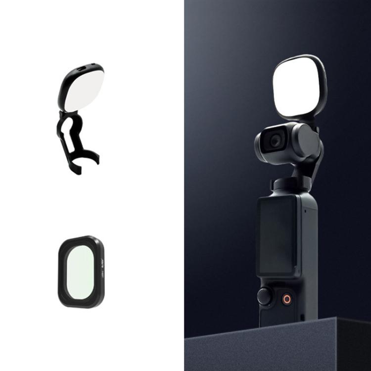 For DJI Osmo Pocket 3 JSR Fixed Frame Head Fill Light