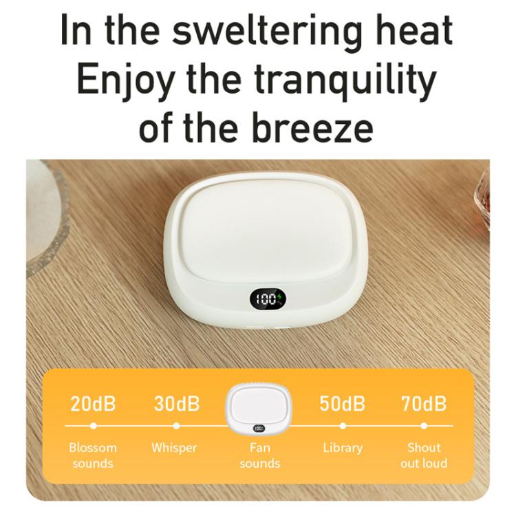 USB Outdoor High-power Bladeless Waist-hanging Portable Fan