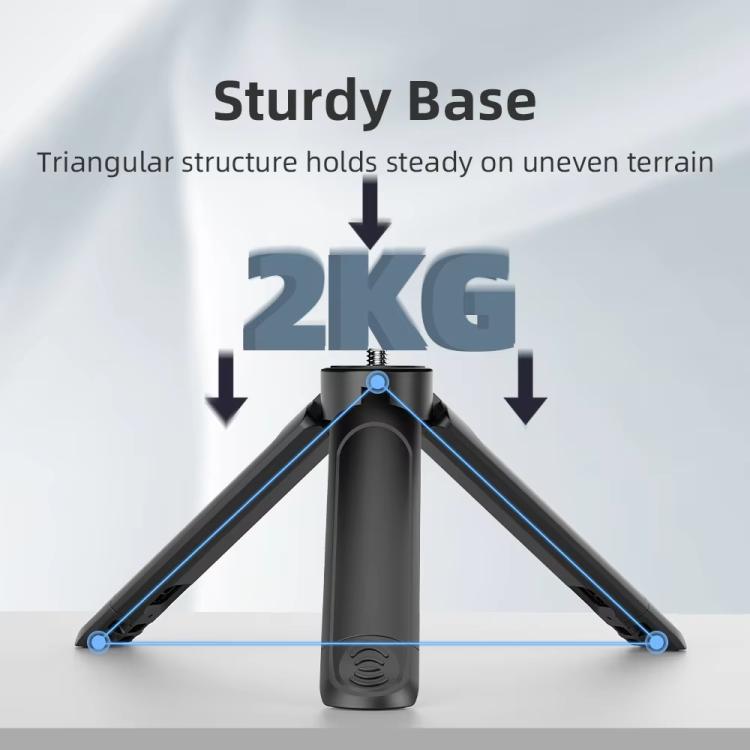 Flymile Extendable Mini Tripod With 1/4-Inch Screw For Action Cameras