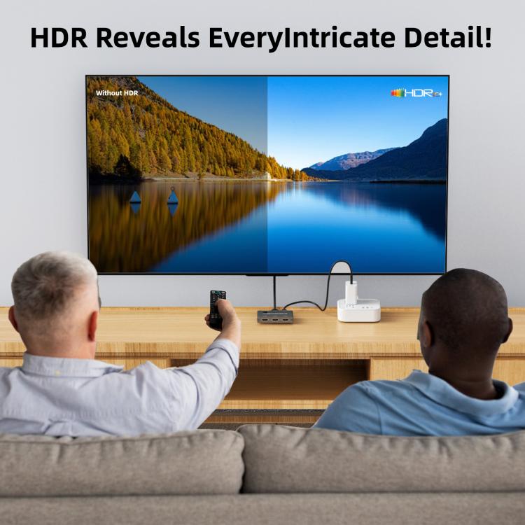 3 In 1 Out HDMI Switch 8K 60Hz / 4K 120Hz Computer HD Conversion, HD31 3 In 1 Out