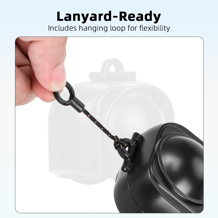 For Insta360 X5 Camera Flymile Lens Protective Cover Dustproof & Scratch-Resistant Anti-Fall Protector Cap