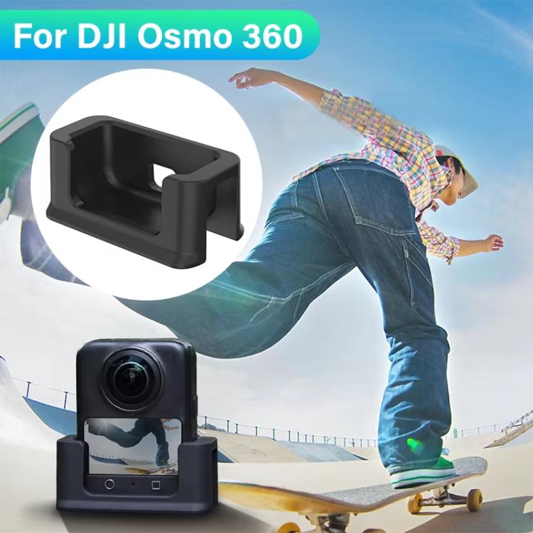 For DJI Osmo 360 Action Camera CYNOVA Silicone Mount Base Desktop & Car Holder