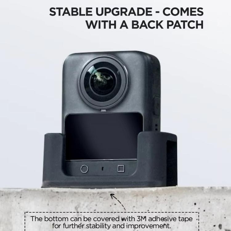 For DJI Osmo 360 Action Camera CYNOVA Silicone Mount Base Desktop & Car Holder