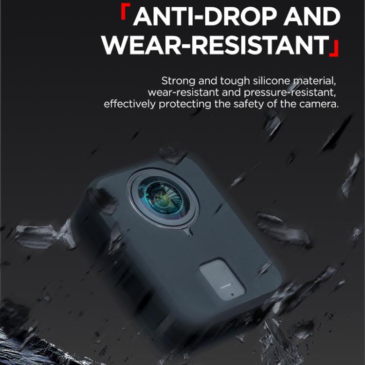 For DJI Osmo 360 CYNOVA Silicone Case Anti-Scratch Shockproof Full Body Protective Cover