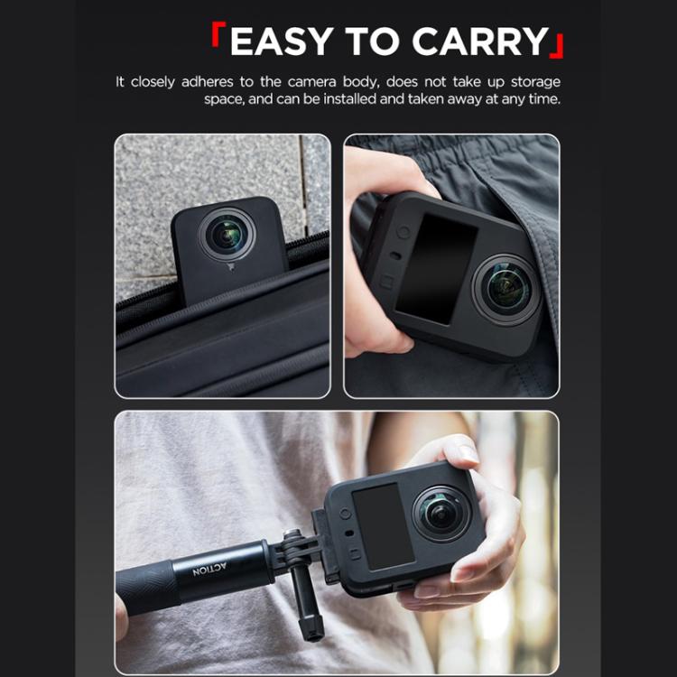 For DJI Osmo 360 CYNOVA Silicone Case Anti-Scratch Shockproof Full Body Protective Cover