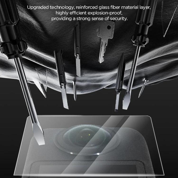 For DJI Osmo 360 CYNOVA Tempered Glass Screen Protector Kit Auto-Align Installation Frame, Screen Protector Kit