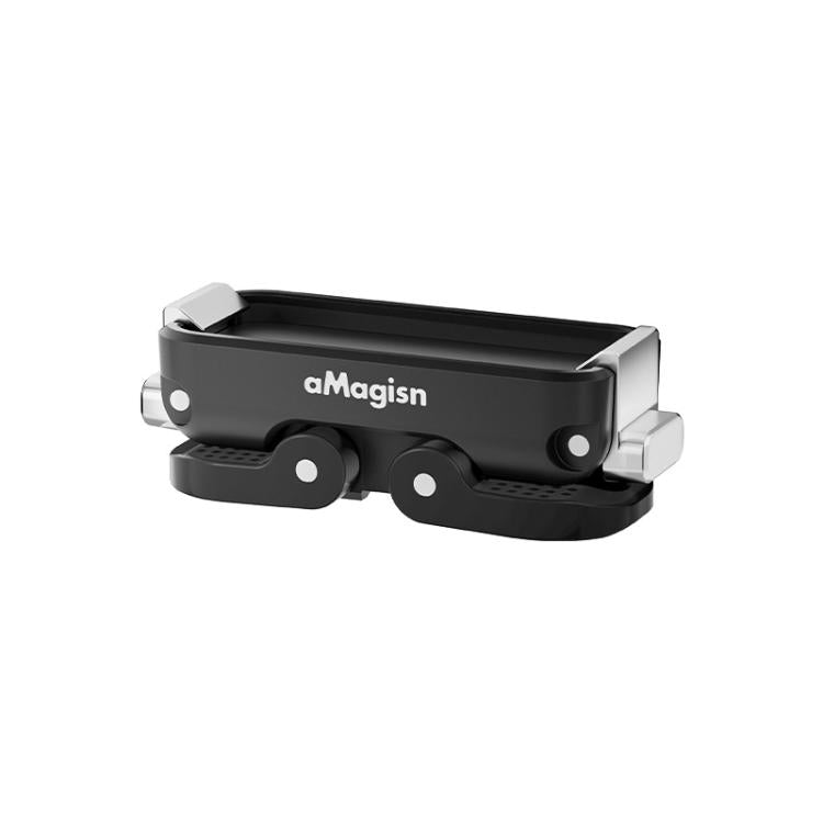 aMagisn Magnetic Quick Release Adapter for GoPro HERO13/12/11/10/9/8/11 Mini/MAX, 2-in-1 Kit, Separate Top Mount Plate, Separate Base Unit