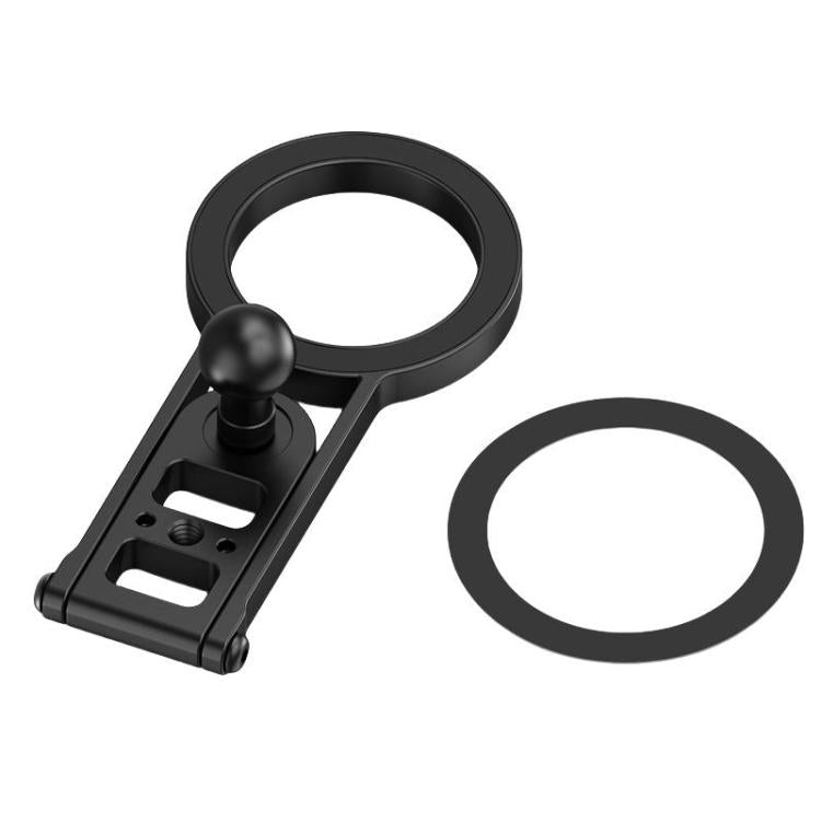 Magnetic Bracket Base Bracket Expansion, One Click Clamping For 3 Card, 1/4 Snail Ball Head, For 2 Card Action Camera