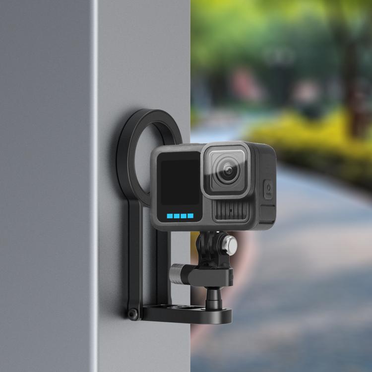 Magnetic Bracket Base Bracket Expansion, One Click Clamping For 3 Card, 1/4 Snail Ball Head, For 2 Card Action Camera