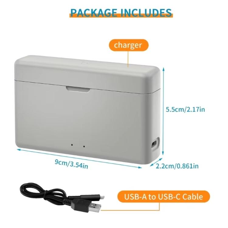 For Insta360 Ace Pro 2/Ace Pro/Ace YX Dual-Slot Fast Charger Battery Charging Station, YX