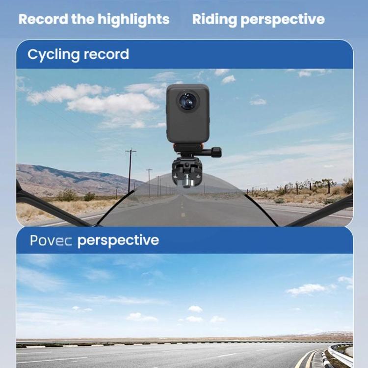 Sports Camera Motorcycle Windshield Mounting Clamp