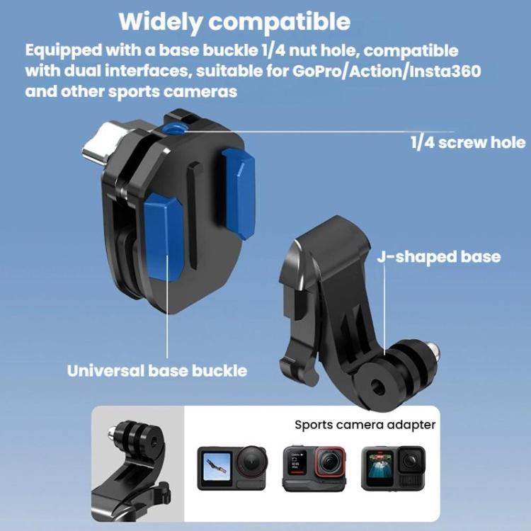 Sports Camera Motorcycle Windshield Mounting Clamp