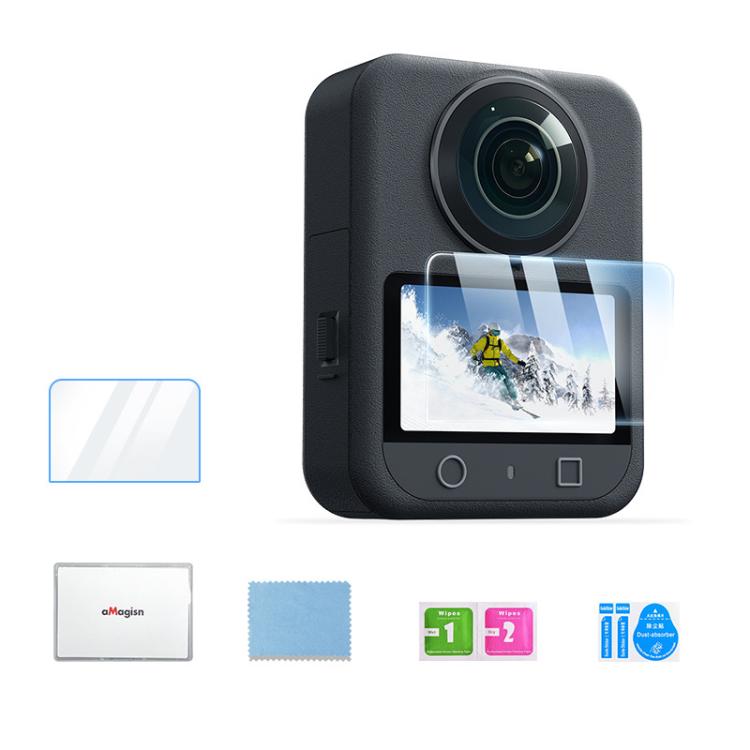 For DJI Osmo 360 Camera AMagisn HD Tempered Glass Screen Protector