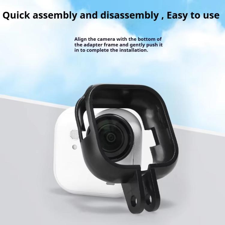 For Insta360 GO Ultra Camera PC Frame Mount Protective Housing Case
