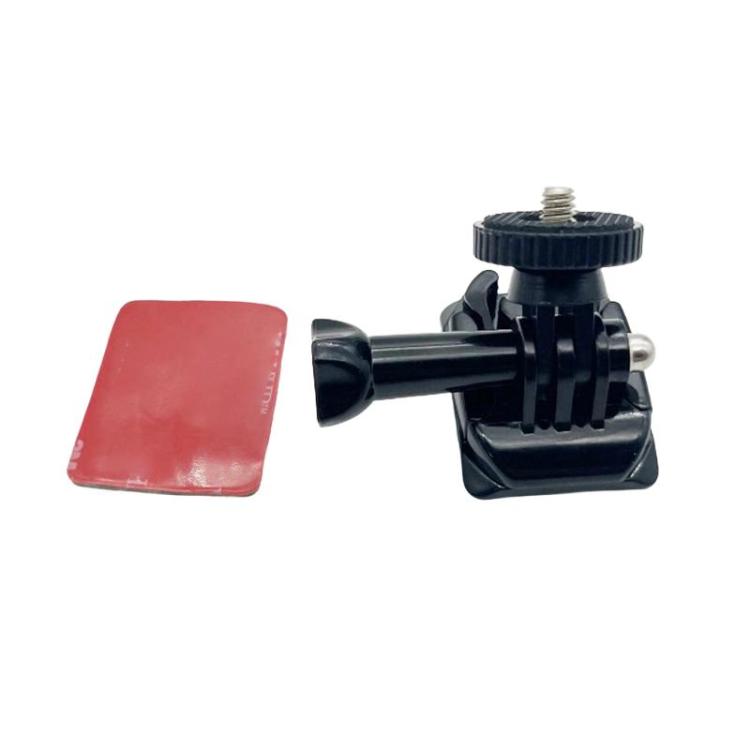 3sets 1/4 Screw Adapter Quick-Release Base Motorcycle Helmet Accessory Base