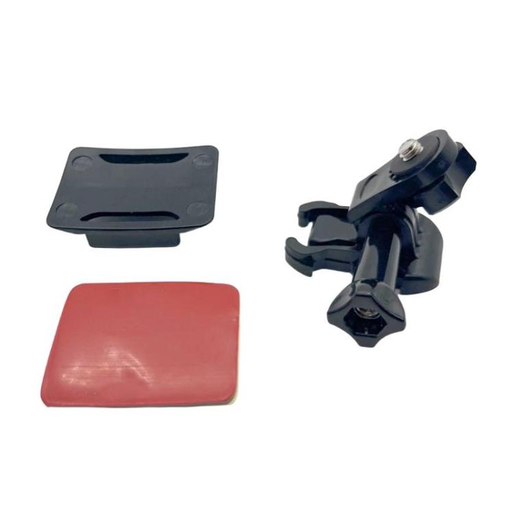 3sets 1/4 Screw Adapter Quick-Release Base Motorcycle Helmet Accessory Base