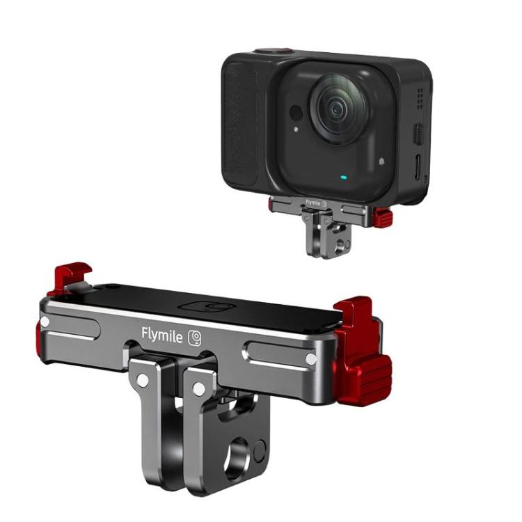 For Insta360 Go Ultra Flymile Magnetic Quick-Release Adapter Aluminum Alloy Mount Extension Accessory