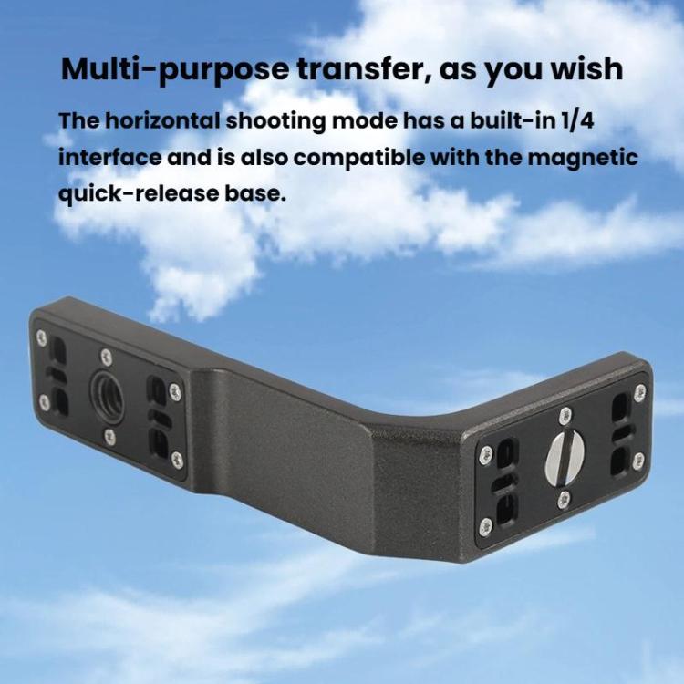 For Insta360 X3/X4/X5 Quick-Release Mount For Horizontal Vertical Shooting Horizontal Stand