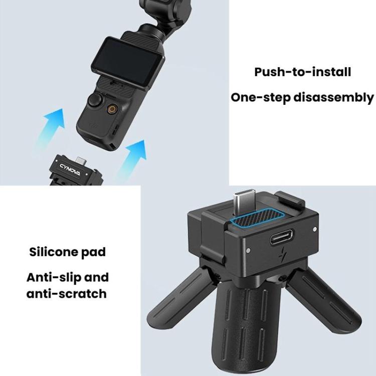 CYNOVA OP3-XDT-CY For DJI Osmo Pocket 3 Mini Quick-Release Tripod