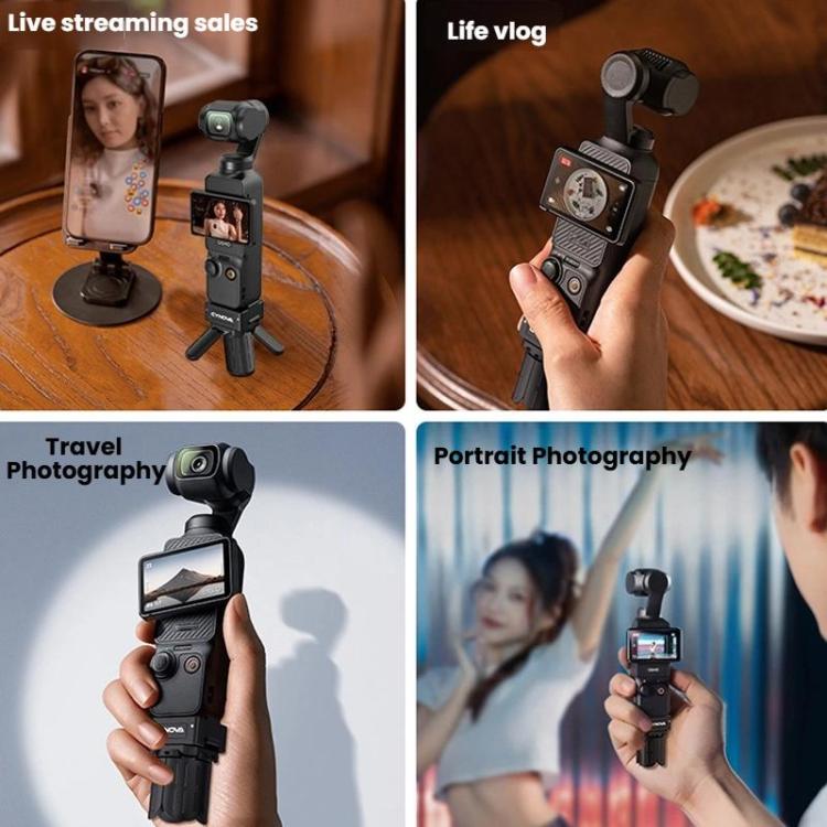 CYNOVA OP3-XDT-CY For DJI Osmo Pocket 3 Mini Quick-Release Tripod