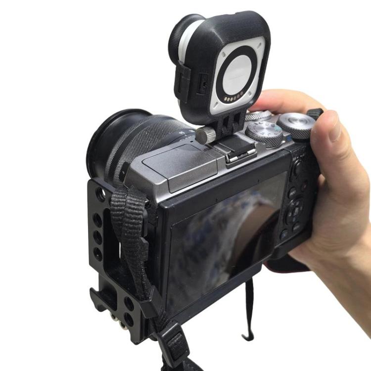 Hot Shoe Mount for Insta360 GO Ultra to DSLR/Mirrorless Cameras Dual Camera Adapter Bracket