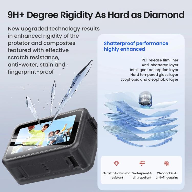 For DJI Osmo Nano aMagisn Tempered Glass Screen Protector Lens Film