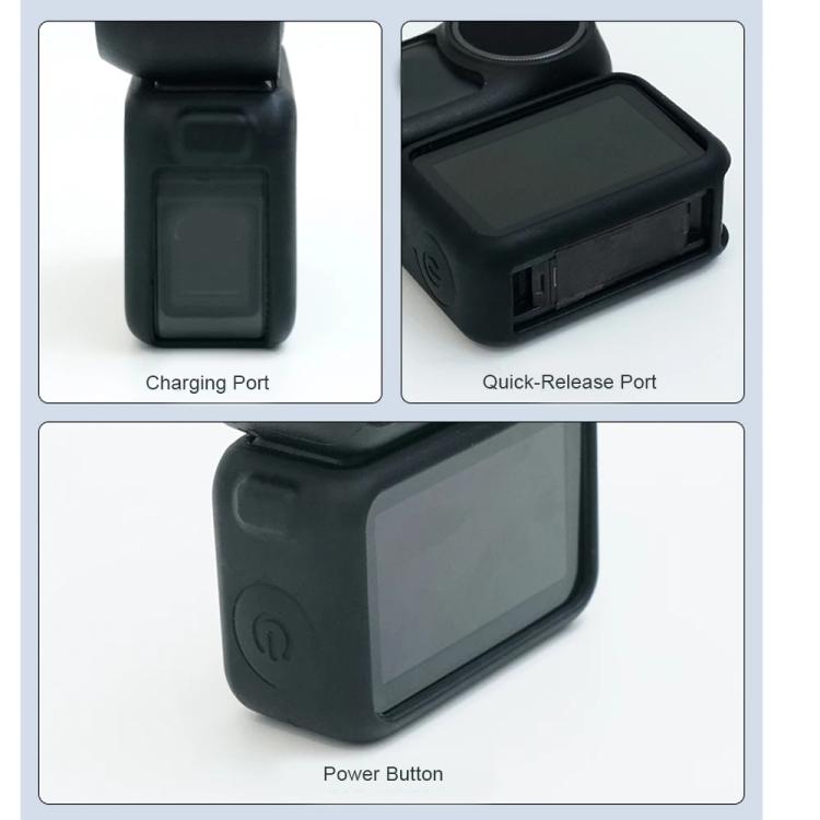 CYNOVA Silicone Case For DJI Osmo Nano Vision Dock Protective Cover
