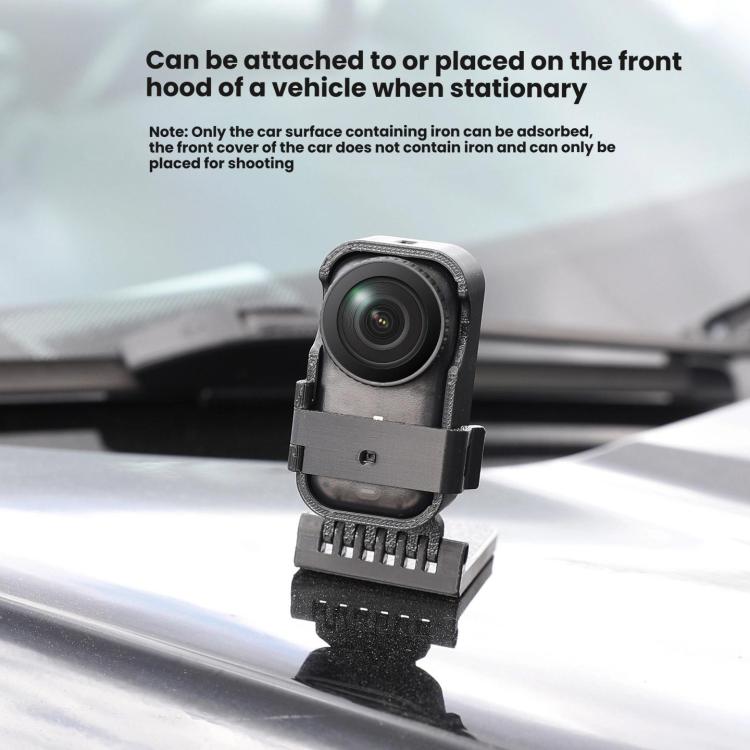 For DJI Osmo Nano Camera Magnetic Backplate Desktop Stand Vertical Holder