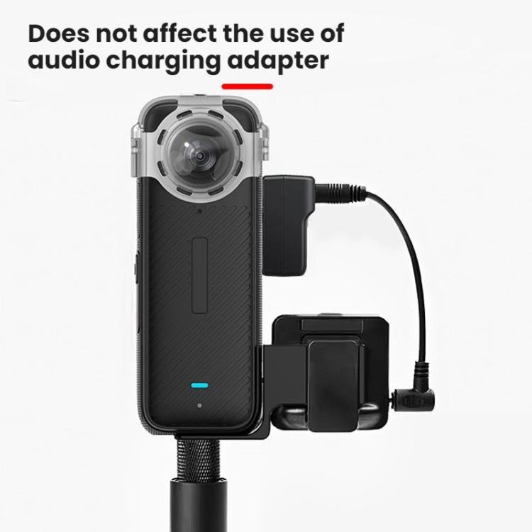 For Insta360 X4 Flymile Action Camera Anti-fog Lens Cap(Transparent)