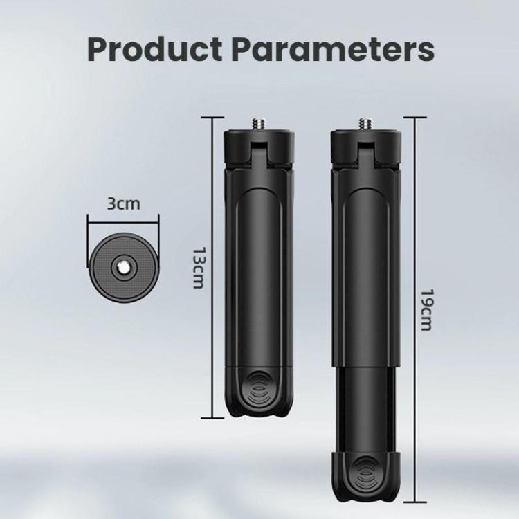 Flymile Action Camera Tripod For DJI Osmo Pocket 3 / Action 4 / Insta360 X5 / GoPro