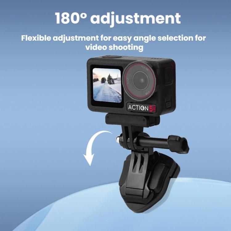 Flymile Motorcycle Windshield Action Camera Mount For DJI Osmo Action 5 Pro / GoPro 13