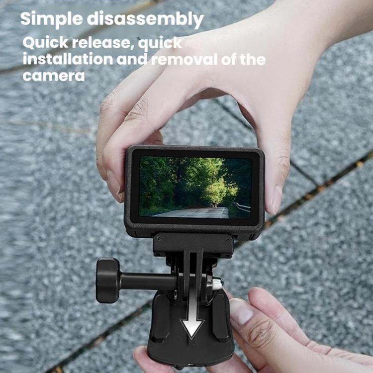 Flymile Motorcycle Windshield Action Camera Mount For DJI Osmo Action 5 Pro / GoPro 13