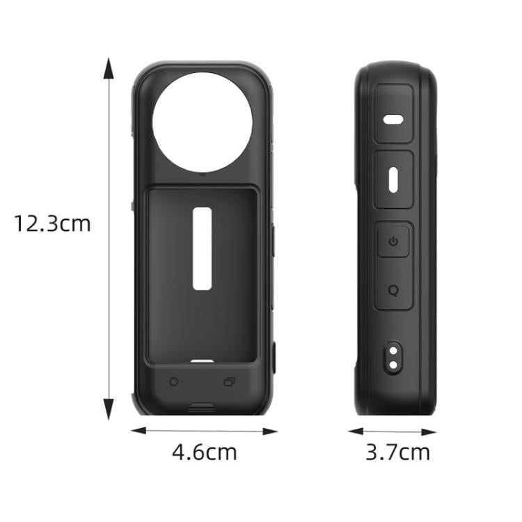 For Insta360 X4 Flymile Dust-proof Silicone Protective Cover, For Insta360 X4