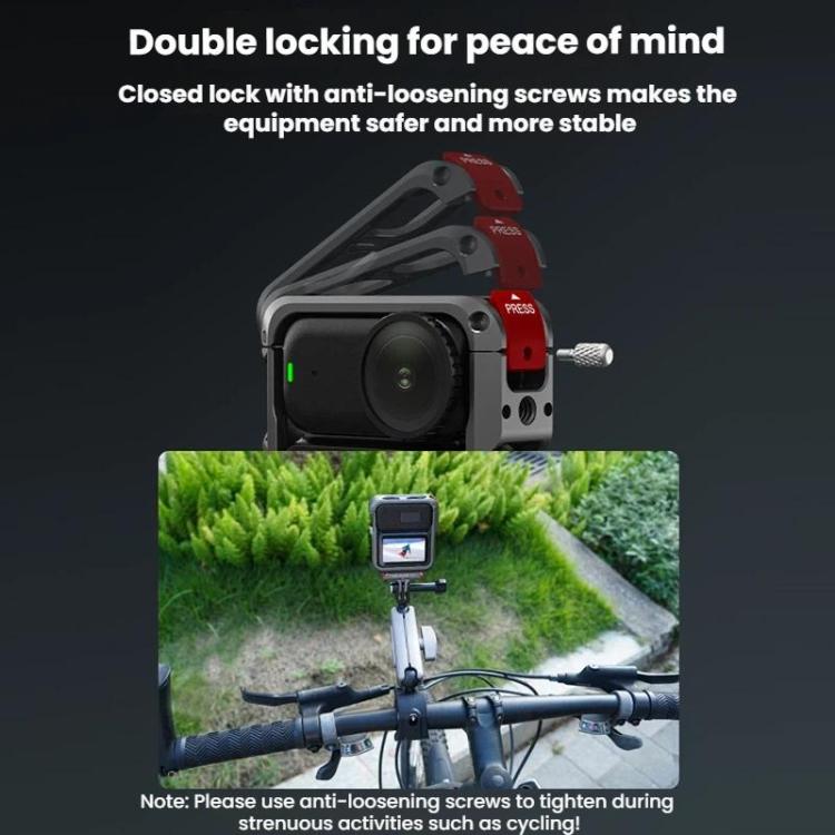 For DJI Osmo Nano Flymile Metal Cage Camera Extension Protective Frame