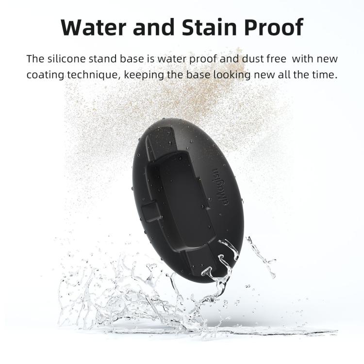 For Insta360 X4 Air/X3 aMagisn Silicone Mount Holder Base Car Dashboard & Desk Stand