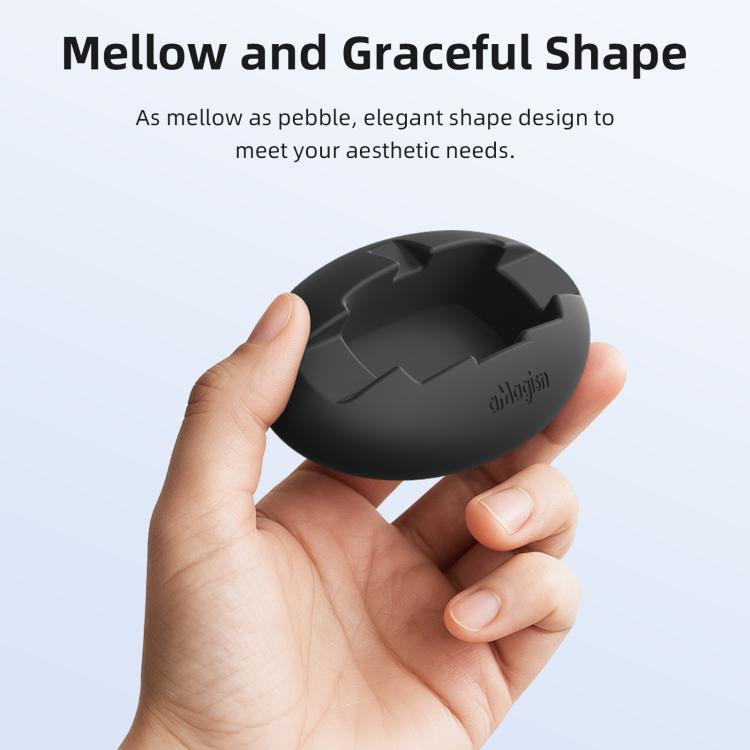 For Insta360 X4 Air/X3 aMagisn Silicone Mount Holder Base Car Dashboard & Desk Stand