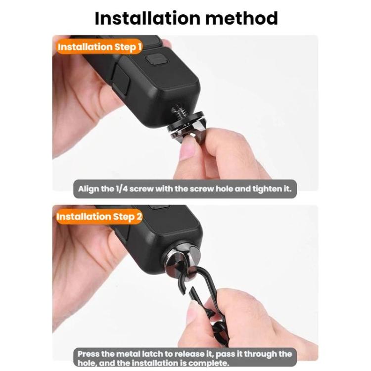 BRDRC Action Camera Anti-Loss Wrist Strap for Action Cameras, DV And Mobile Phones