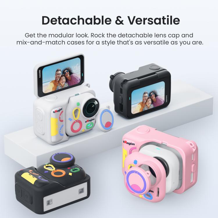 For Insta360 Go Ultra aMagisn Colorful Silicone Case Fun Durable Camera Skin Cover