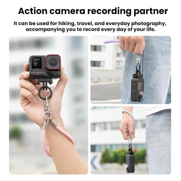 BRDRC Action Camera Anti-Loss Wrist Strap For DJI Osmo Pocket 3 / Insta360 X5