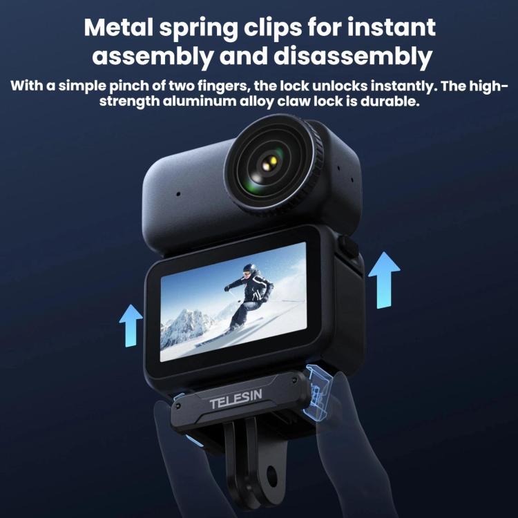 For DJI Osmo Nano TELESIN Magnetic Quick-Release Base